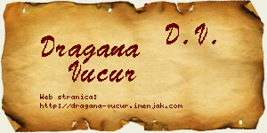 Dragana Vučur vizit kartica